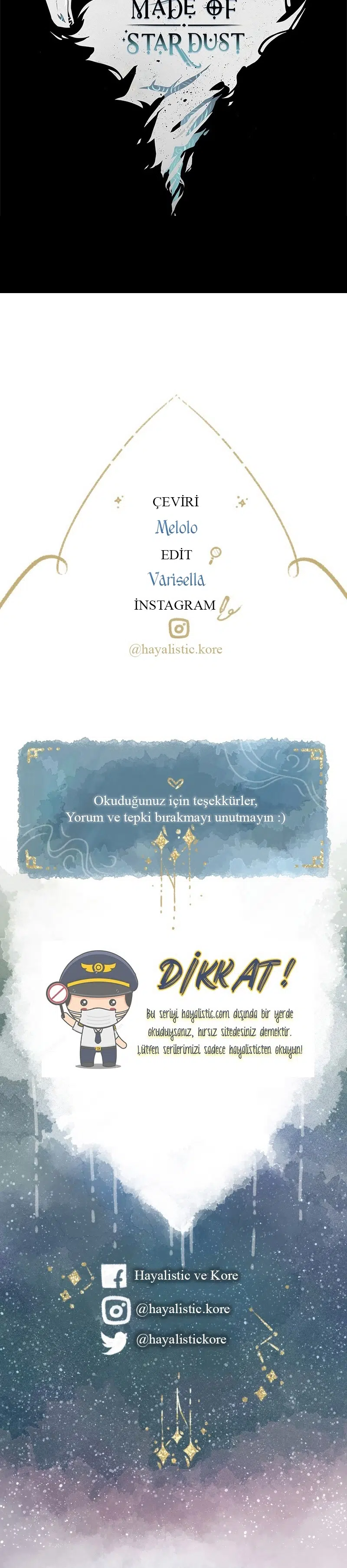 Yıldız Tozundan - Bölüm 17 Sayfa 18