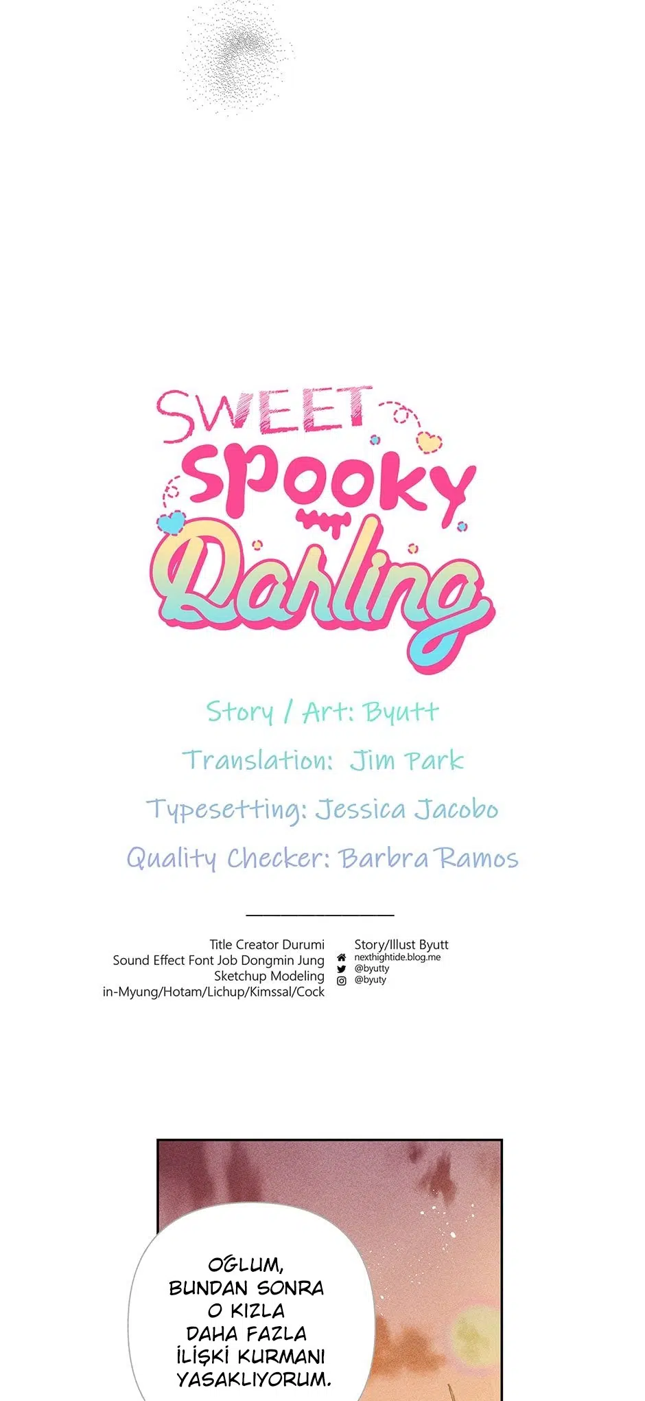 Sweet Spooky Darling - Bölüm 44 Sayfa 10