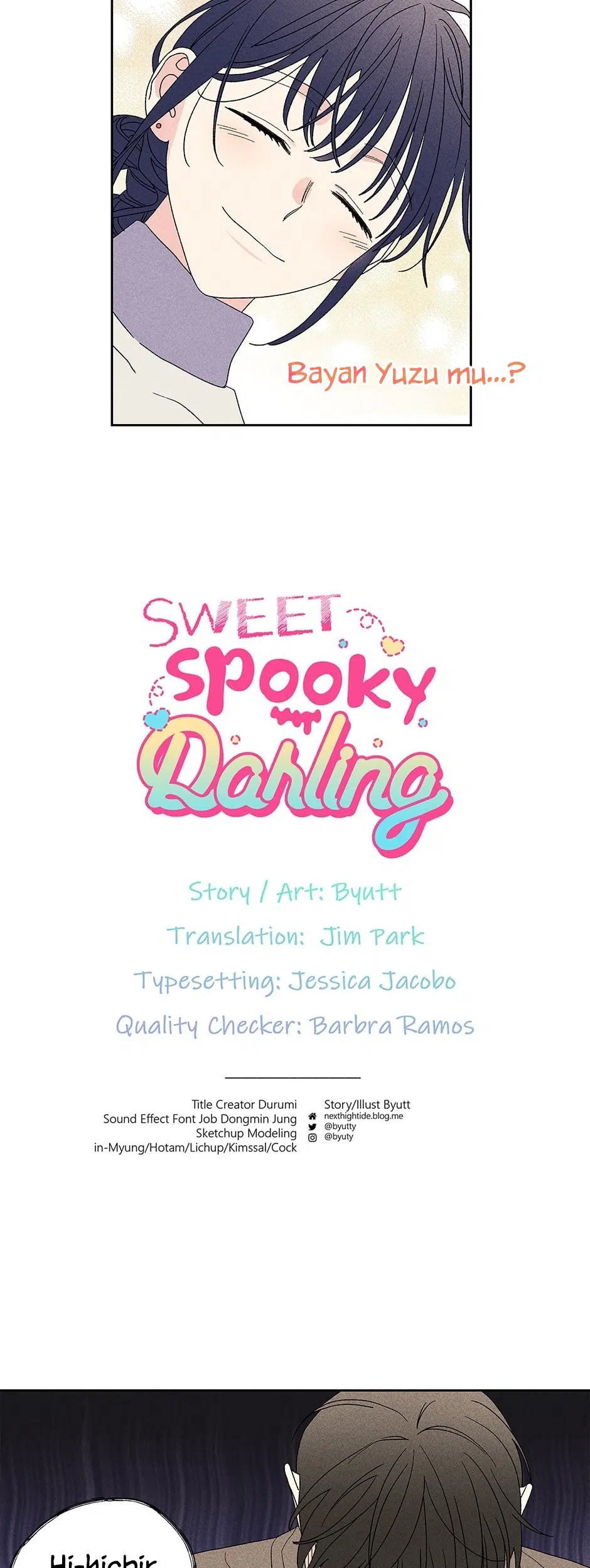 Sweet Spooky Darling - Bölüm 47 Sayfa 7