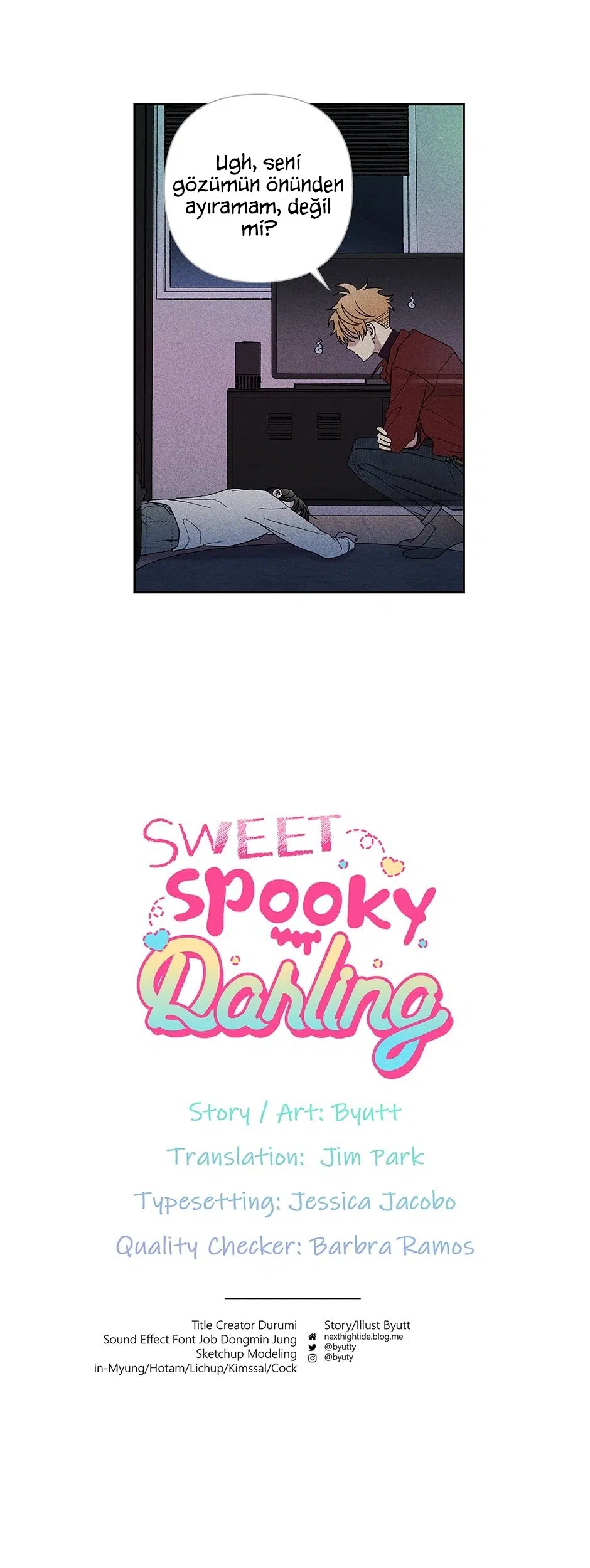Sweet Spooky Darling - Bölüm 53 Sayfa 15