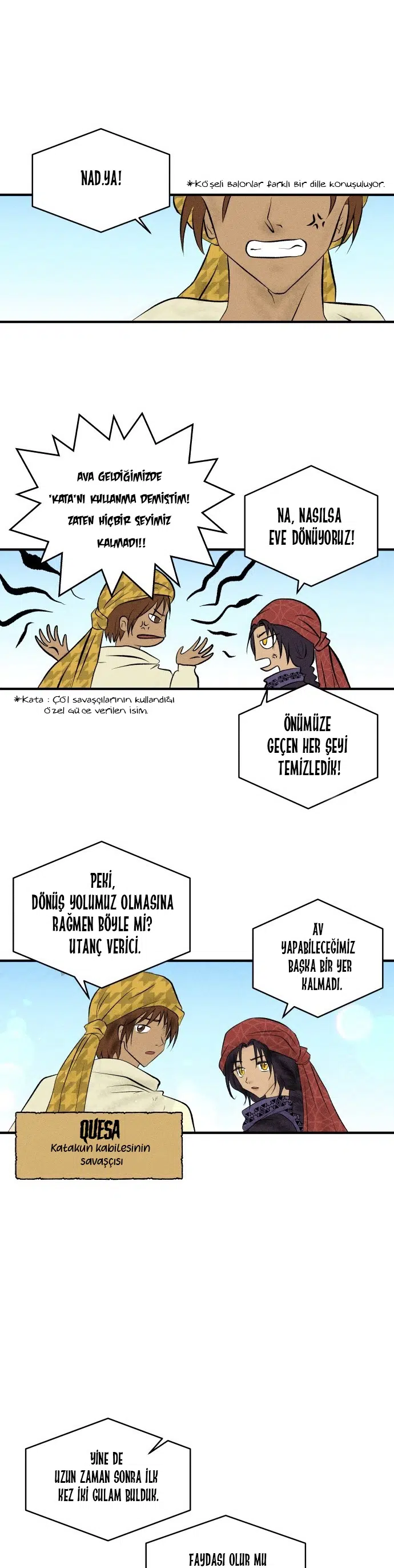 Ay Işığındaki Çöl - Bölüm 1 Sayfa 12