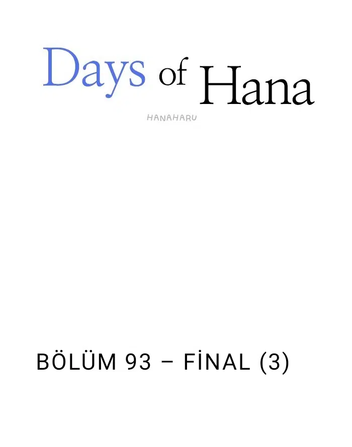 Days of Hana - Bölüm 93 Sayfa 11