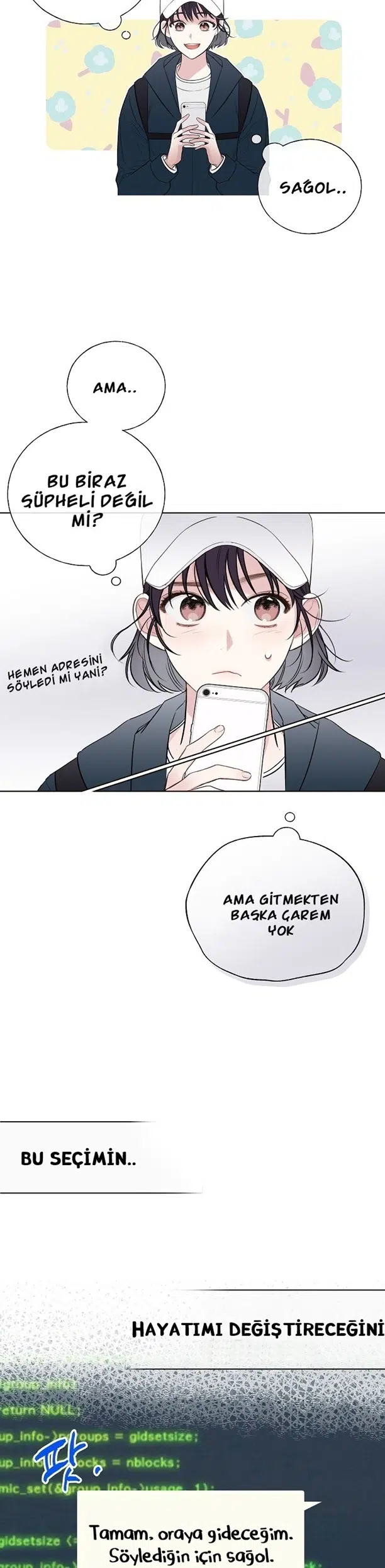 Invitation of Mystic Messenger - Bölüm 2 Sayfa 8