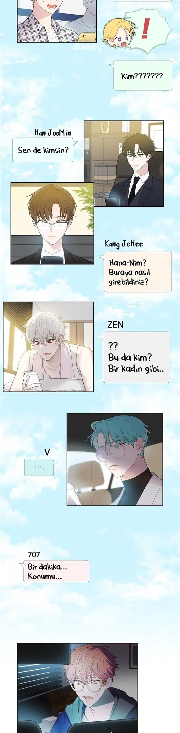 Invitation of Mystic Messenger - Bölüm 2 Sayfa 13