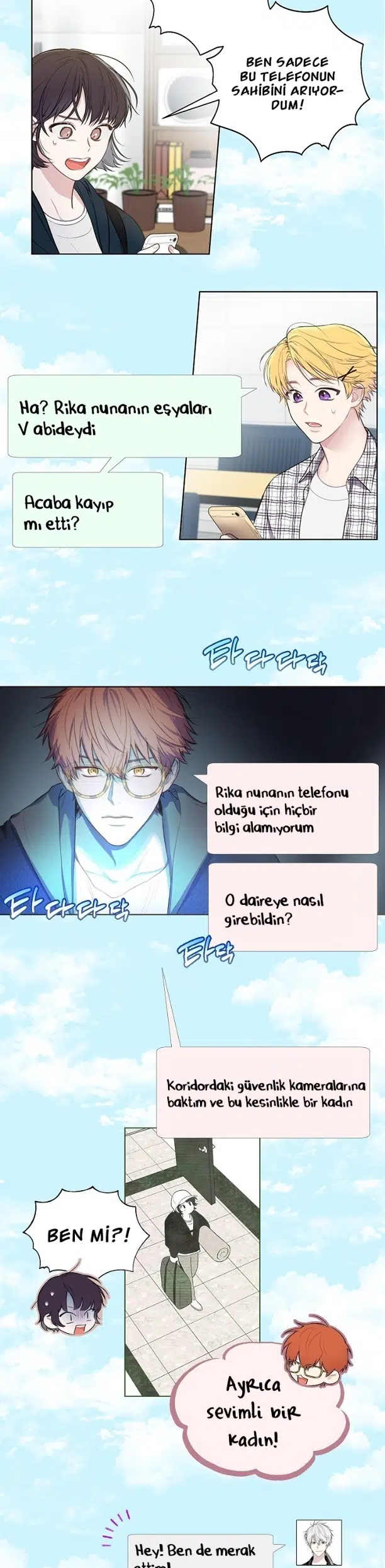 Invitation of Mystic Messenger - Bölüm 2 Sayfa 17