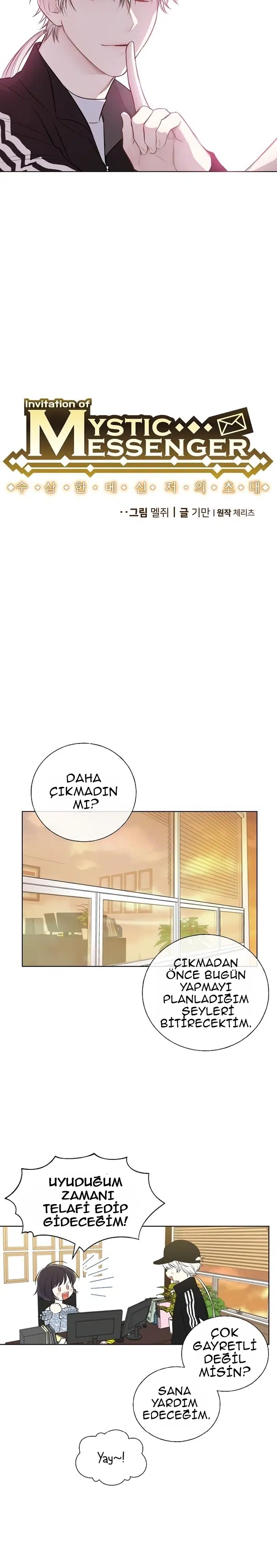 Invitation of Mystic Messenger - Bölüm 6 Sayfa 4