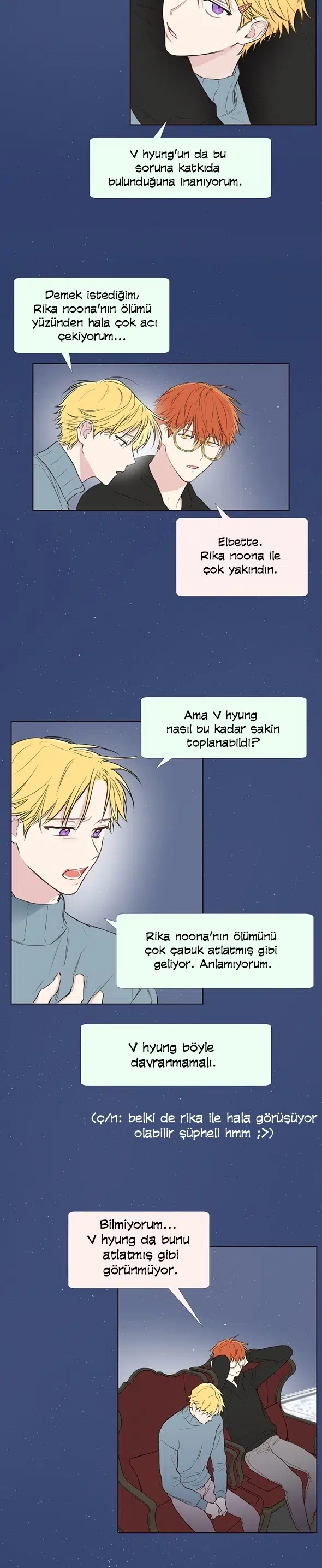 Invitation of Mystic Messenger - Bölüm 7 Sayfa 8