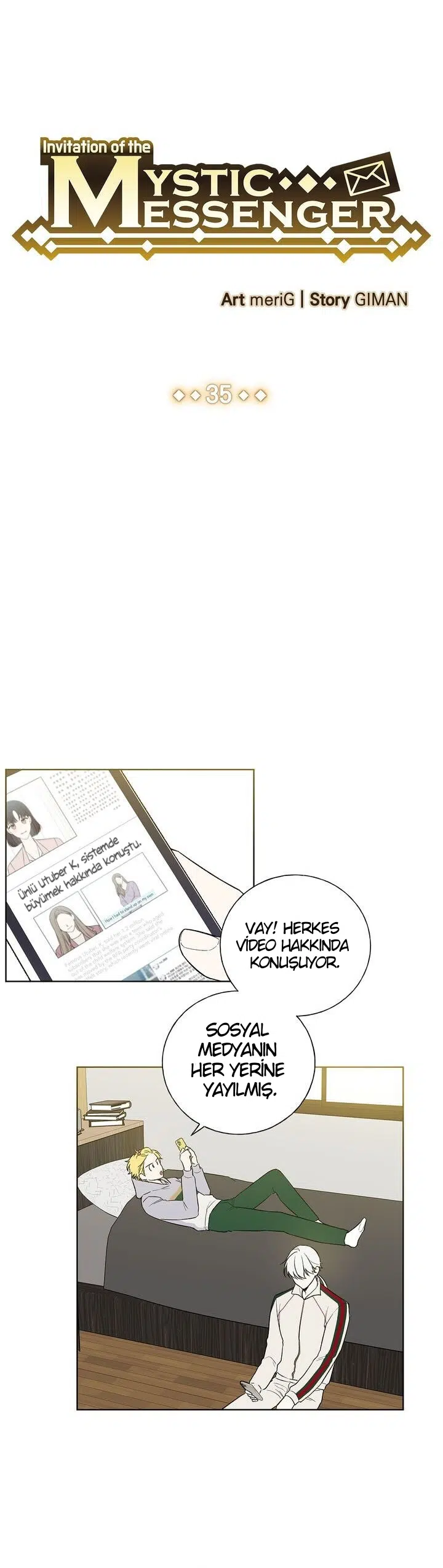Invitation of Mystic Messenger - Bölüm 35 Sayfa 6