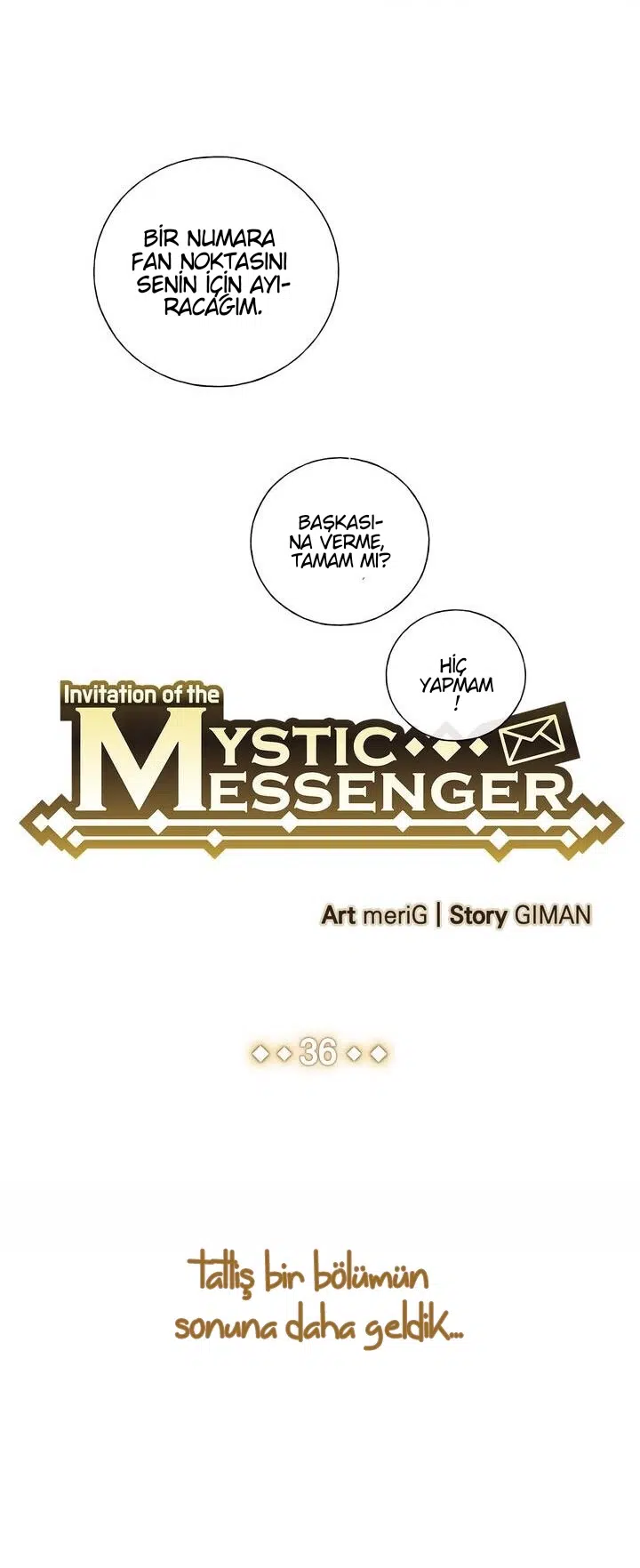 Invitation of Mystic Messenger - Bölüm 36 Sayfa 24