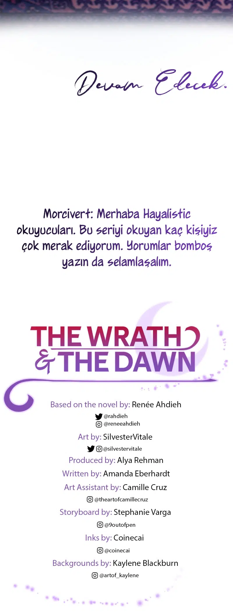 The Wrath & the Dawn - Bölüm 95 Sayfa 38