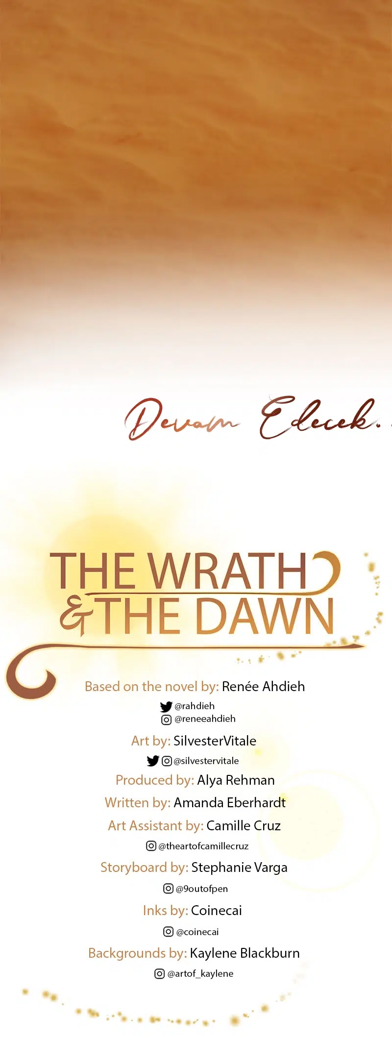 The Wrath & the Dawn - Bölüm 97 Sayfa 38