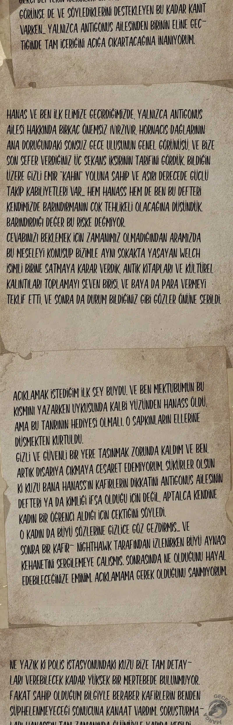 Gizemlerin efendisi - Bölüm 64 Sayfa 14