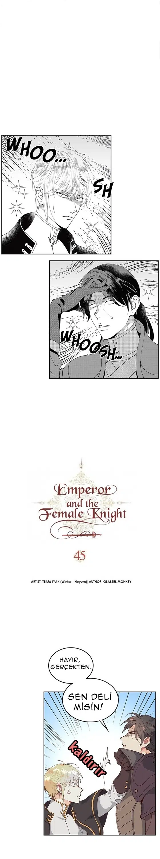 Emperor And The Female Knight - Bölüm 45 Sayfa 1