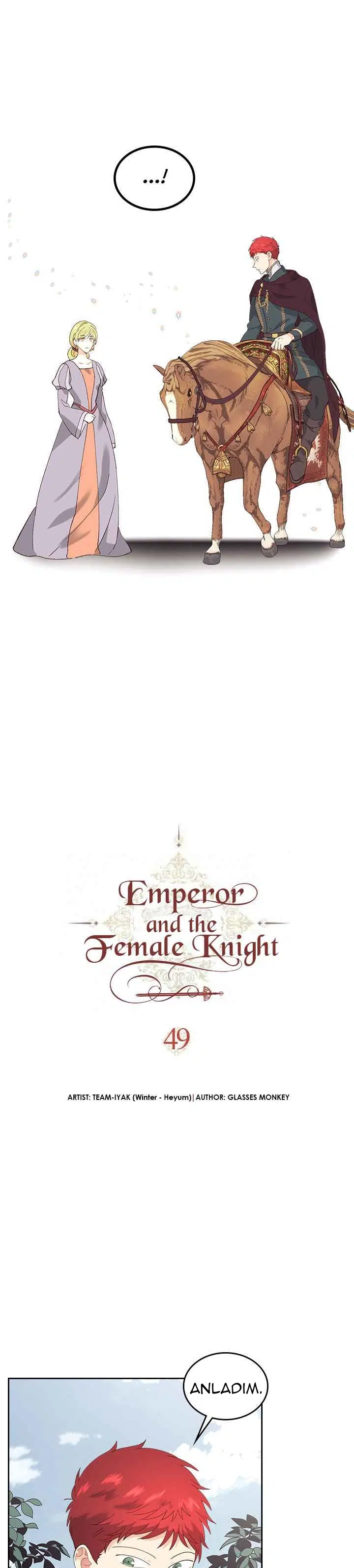 Emperor And The Female Knight - Bölüm 49 Sayfa 2