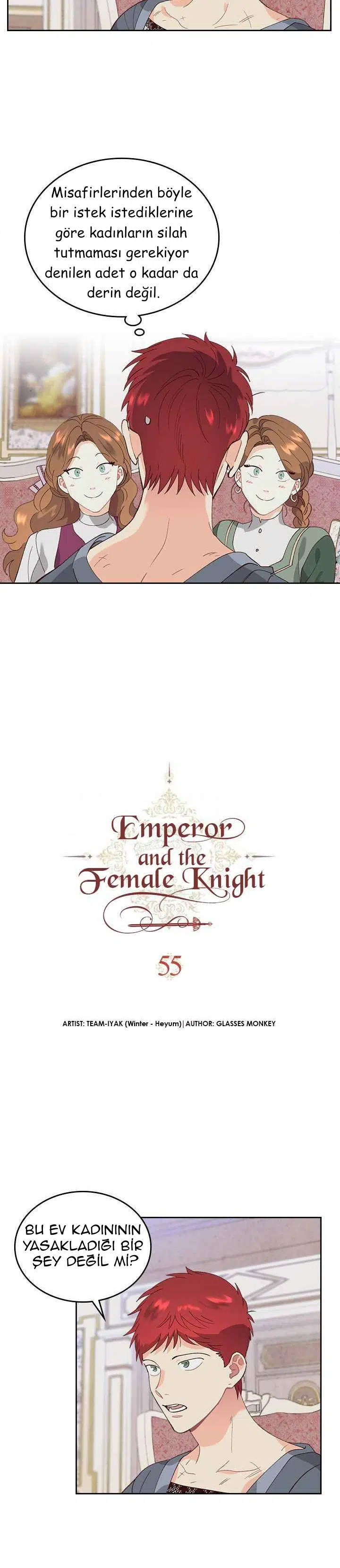 Emperor And The Female Knight - Bölüm 55 Sayfa 3