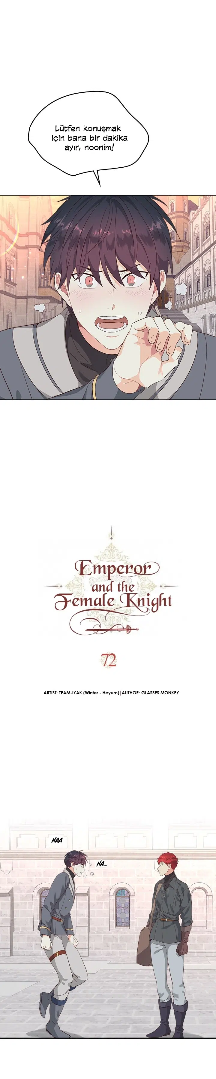 Emperor And The Female Knight - Bölüm 72 Sayfa 2
