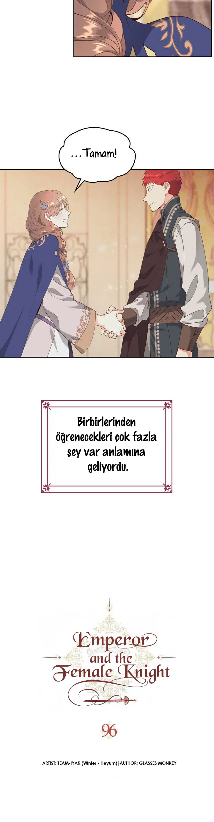 Emperor And The Female Knight - Bölüm 96 Sayfa 9