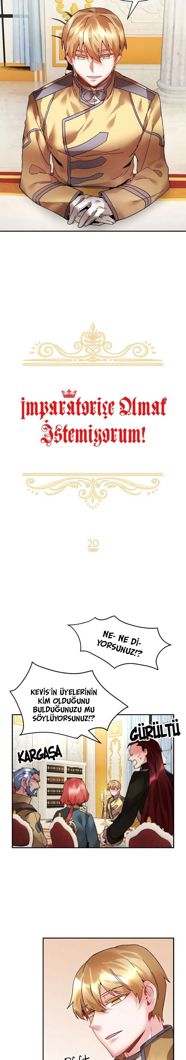 İmparatoriçe Olmak İstemiyorum! - Bölüm 20 Sayfa 6