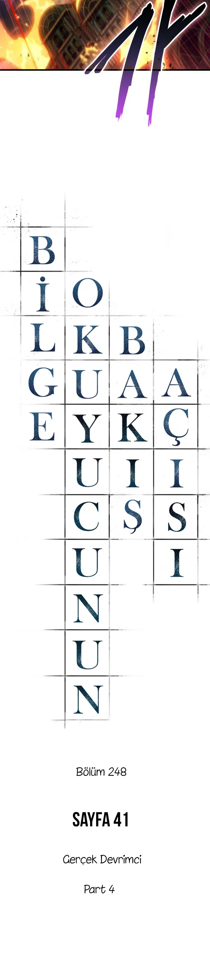 Bilge Okuyucunun Bakış Açısı - Bölüm 248 Sayfa 4