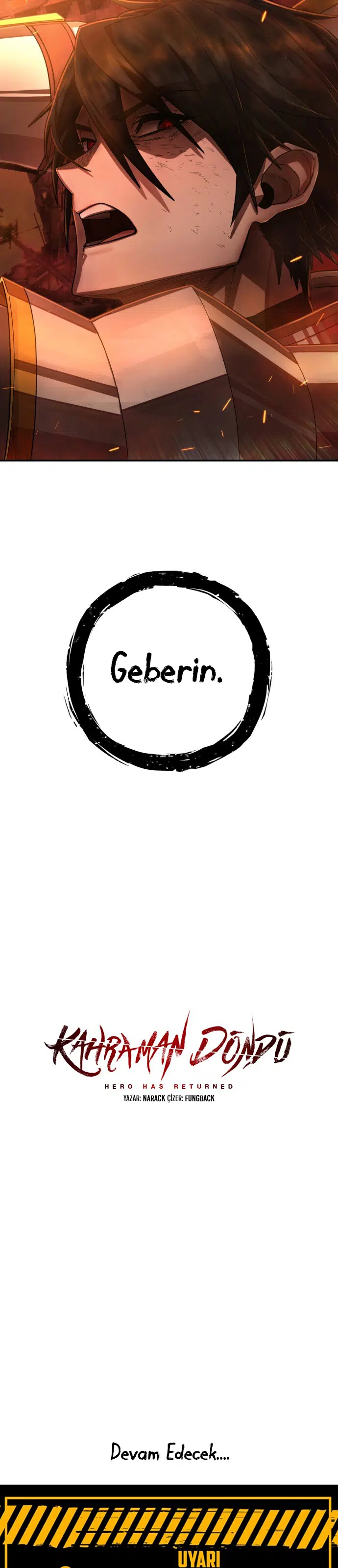 Kahraman Döndü - Bölüm 127 Sayfa 42