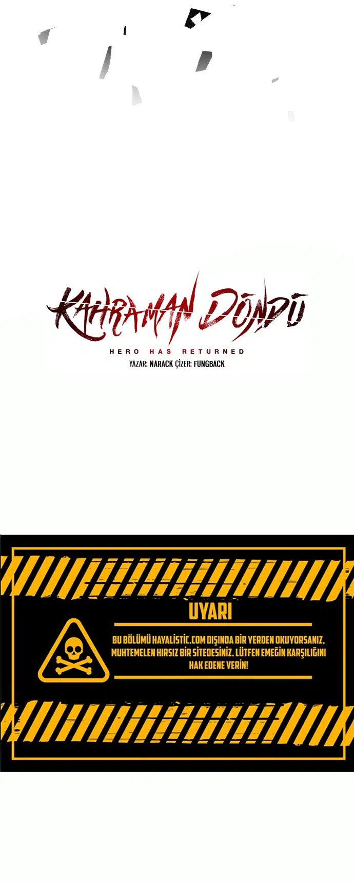 Kahraman Döndü - Bölüm 144 Sayfa 42