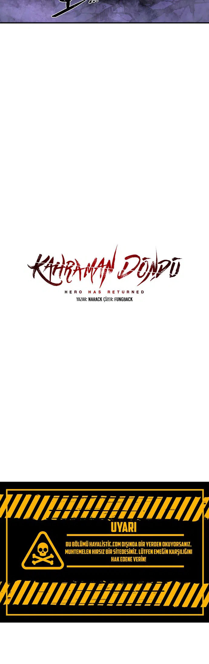 Kahraman Döndü - Bölüm 160 Sayfa 49