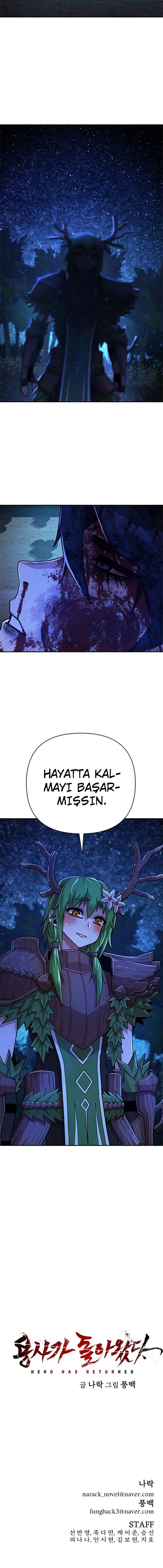 Kahraman Döndü - Bölüm 19 Sayfa 21