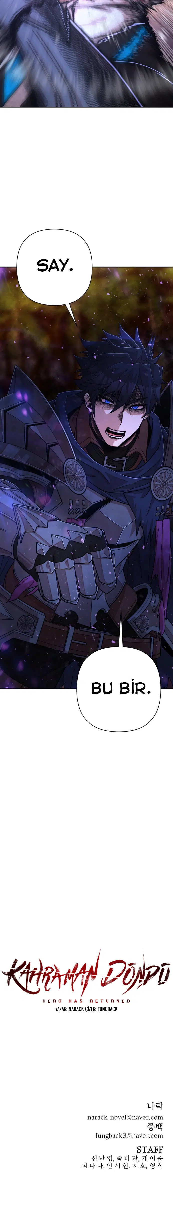 Kahraman Döndü - Bölüm 65 Sayfa 16
