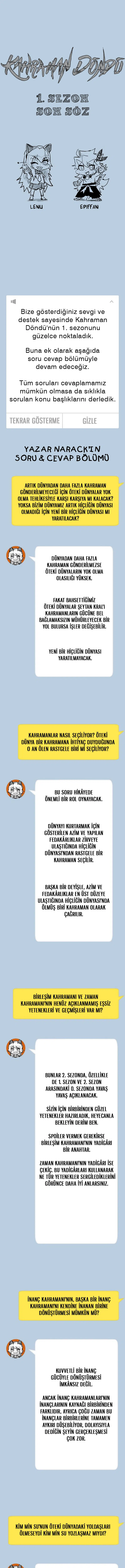 Kahraman Döndü - Bölüm 85 Sayfa 2