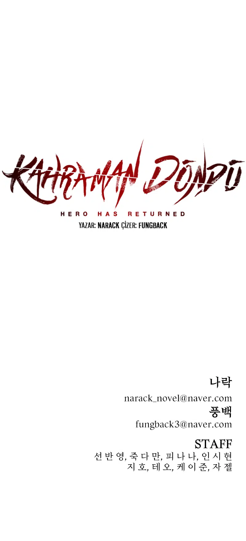 Kahraman Döndü - Bölüm 87 Sayfa 28