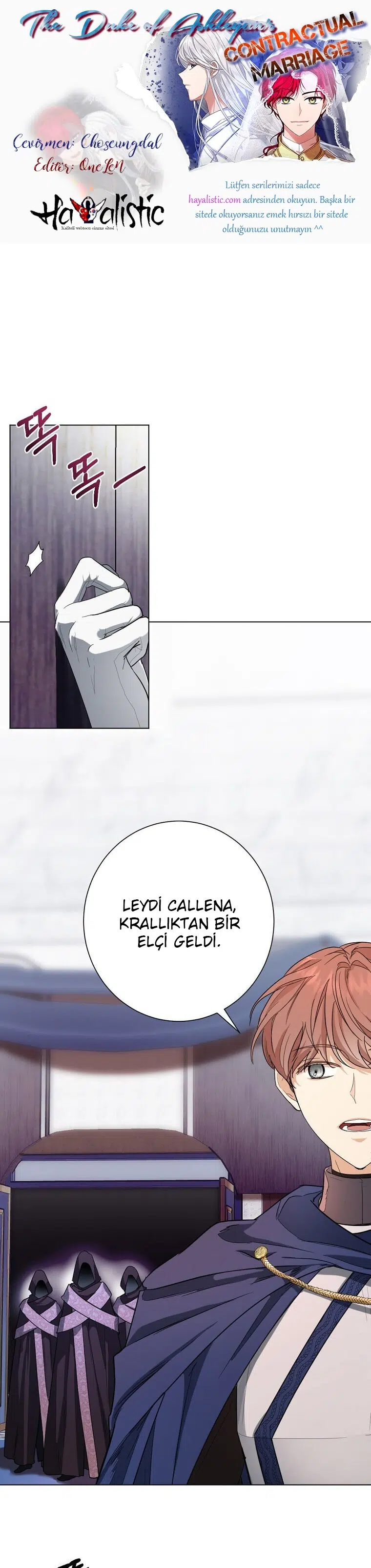 Sözleşmeli Düşes - Bölüm 3 Sayfa 1