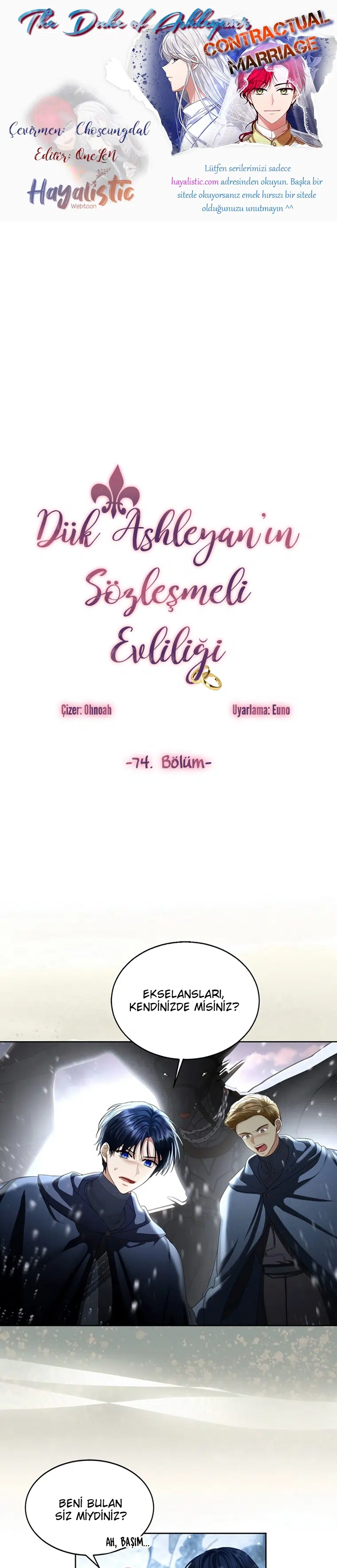 Sözleşmeli Düşes - Bölüm 74 Sayfa 1