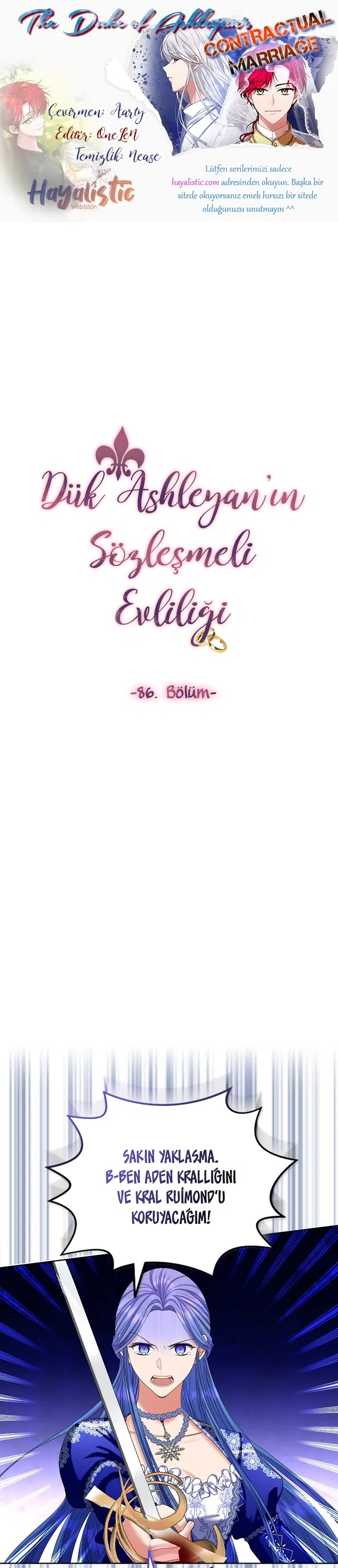 Sözleşmeli Düşes - Bölüm 86 Sayfa 1