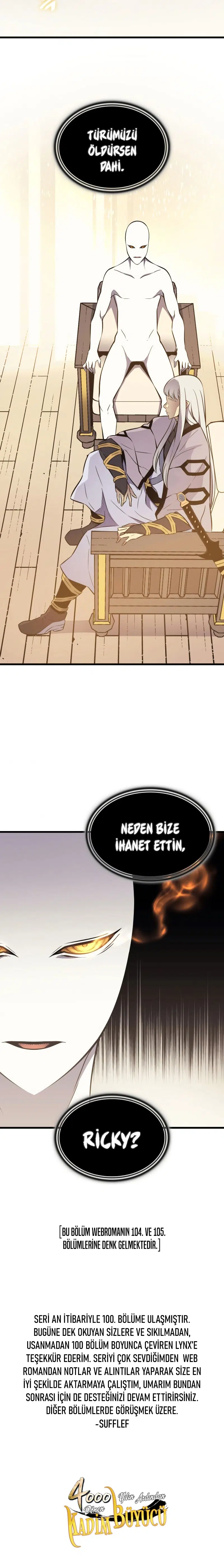 4000 Yılın Ardından Dönen Kadim Büyücü - Bölüm 100 Sayfa 20