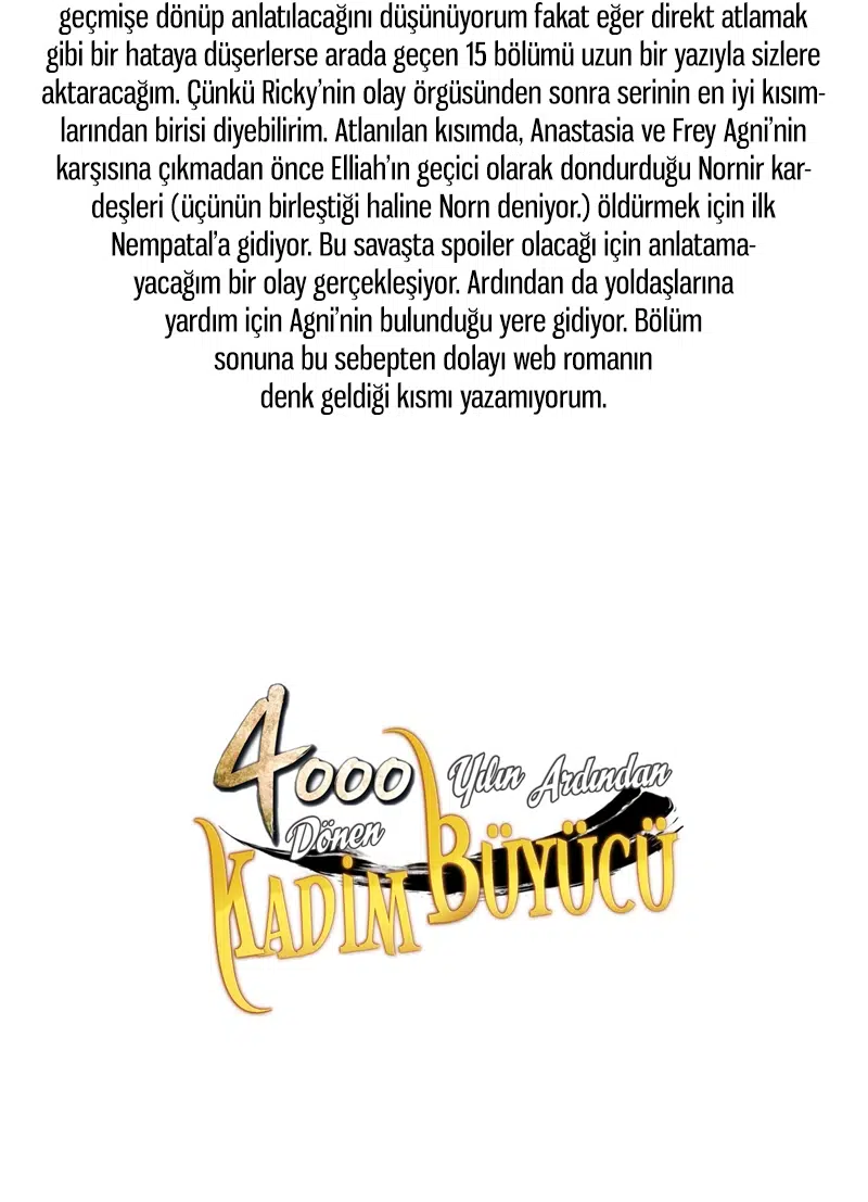 4000 Yılın Ardından Dönen Kadim Büyücü - Bölüm 155 Sayfa 16