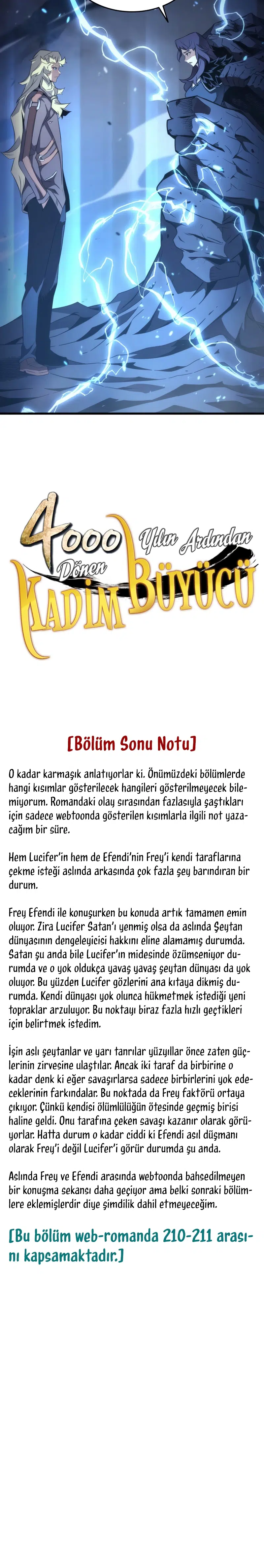 4000 Yılın Ardından Dönen Kadim Büyücü - Bölüm 179 Sayfa 34