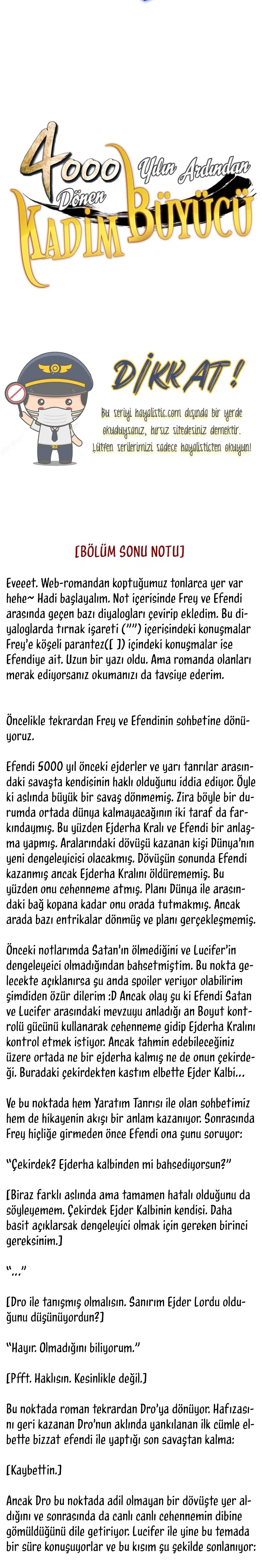 4000 Yılın Ardından Dönen Kadim Büyücü - Bölüm 181 Sayfa 33