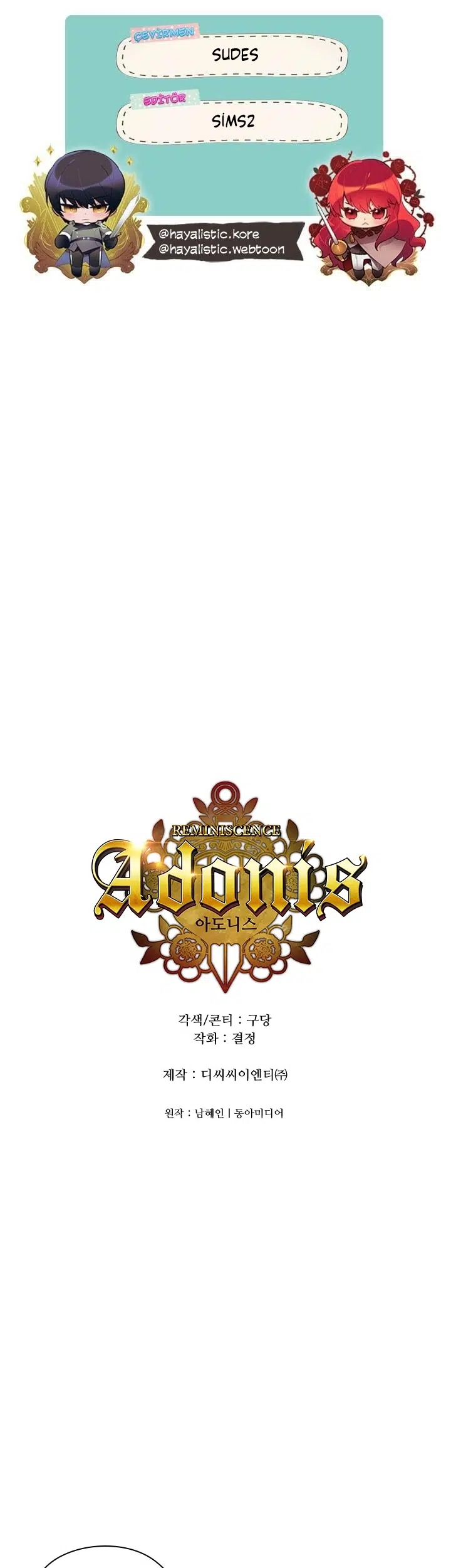 Adonis’in Hatıraları - Bölüm 207 Sayfa 1