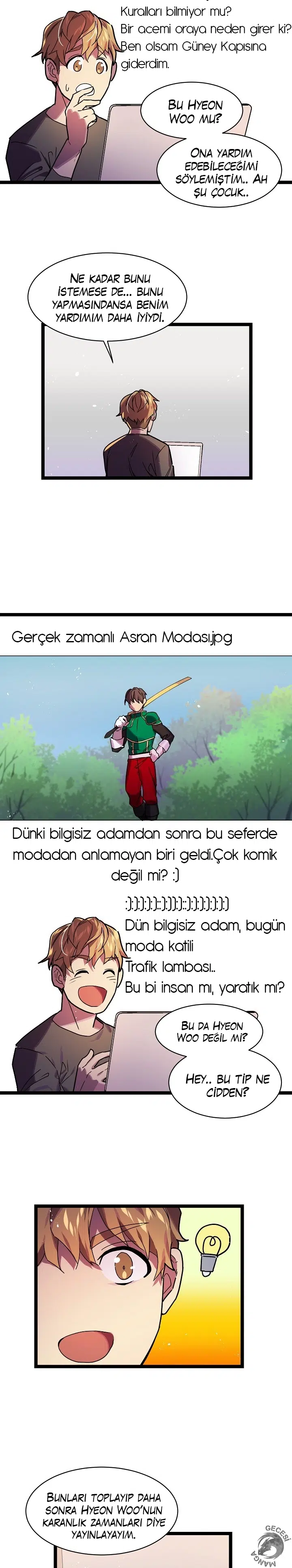 Sıralama Oyuncusunun Dönüşü - Bölüm 8 Sayfa 8