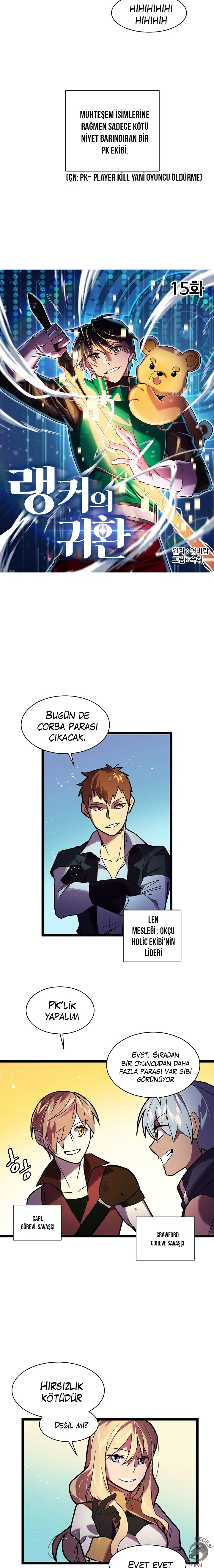 Sıralama Oyuncusunun Dönüşü - Bölüm 15 Sayfa 3