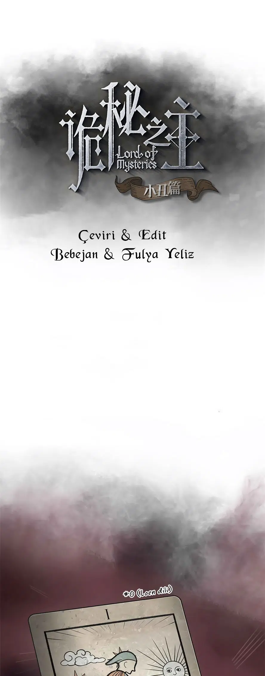 Gizemlerin Efendisi ( Yeni Çizim) - Bölüm 4 Sayfa 1