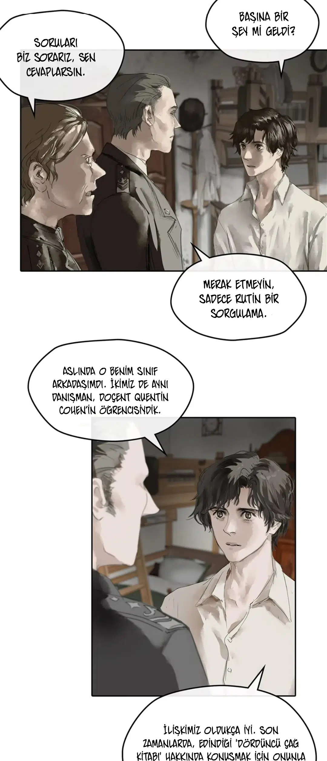 Gizemlerin Efendisi ( Yeni Çizim) - Bölüm 10 Sayfa 4