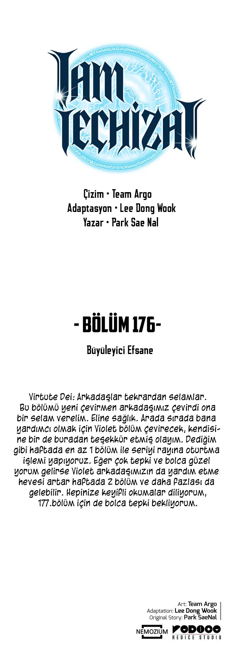 Tamteçhizat - Bölüm 176 Sayfa 58
