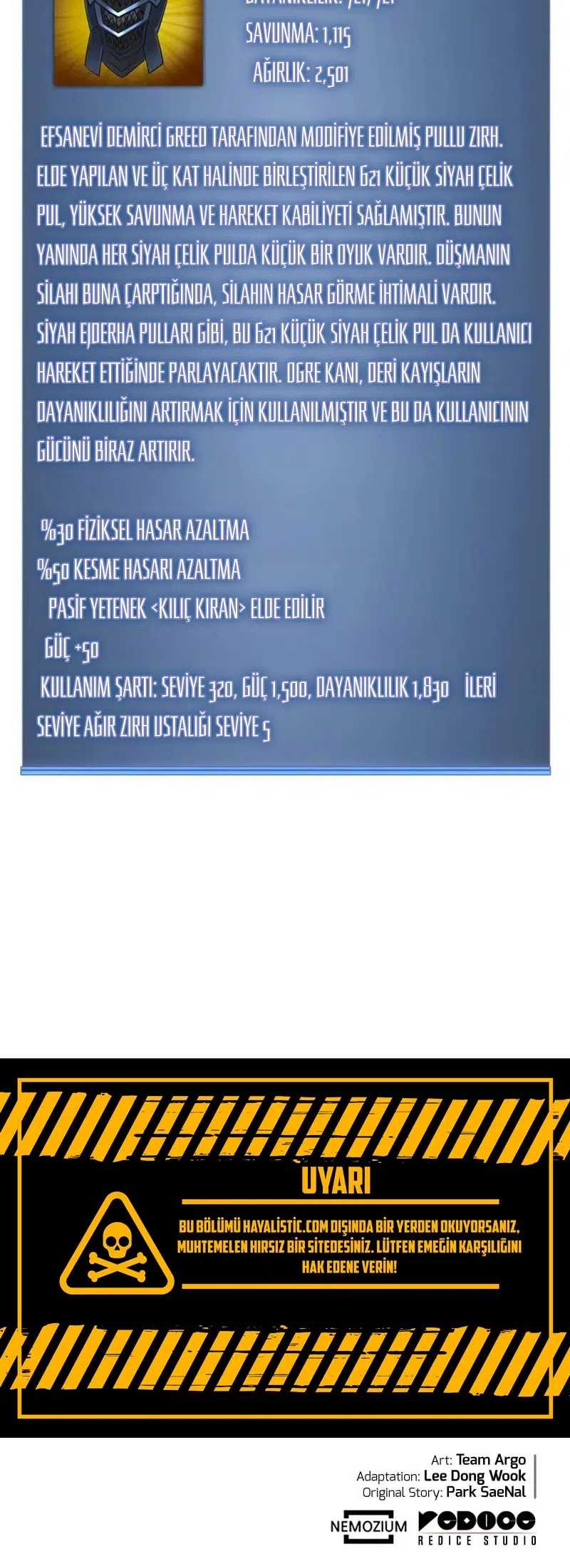 Tamteçhizat - Bölüm 208 Sayfa 81