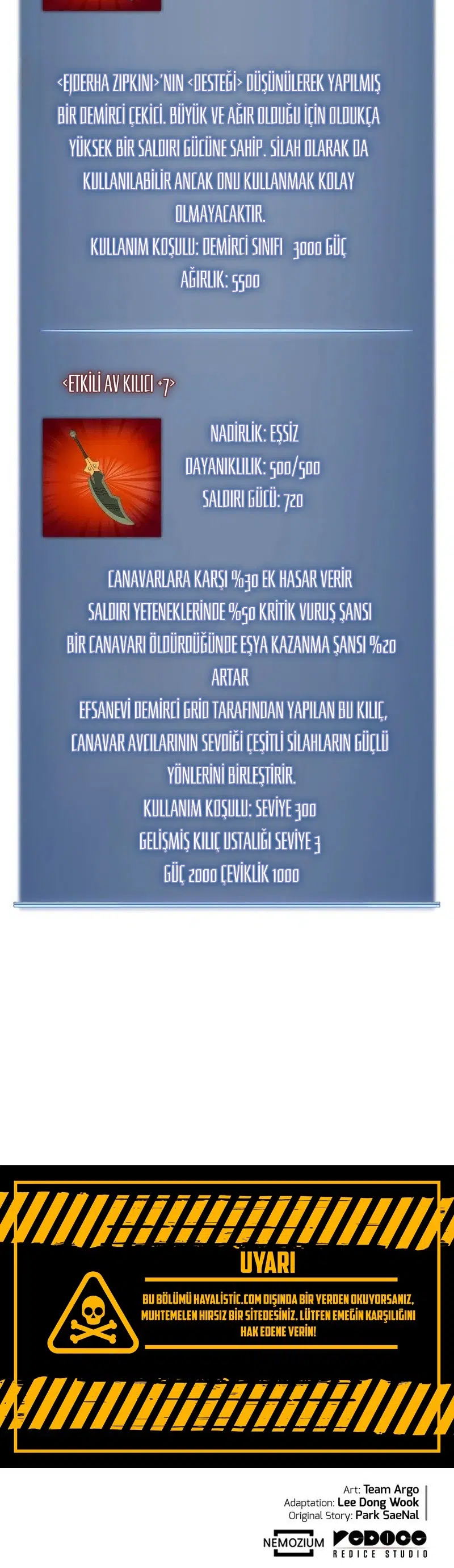 Tamteçhizat - Bölüm 219 Sayfa 77