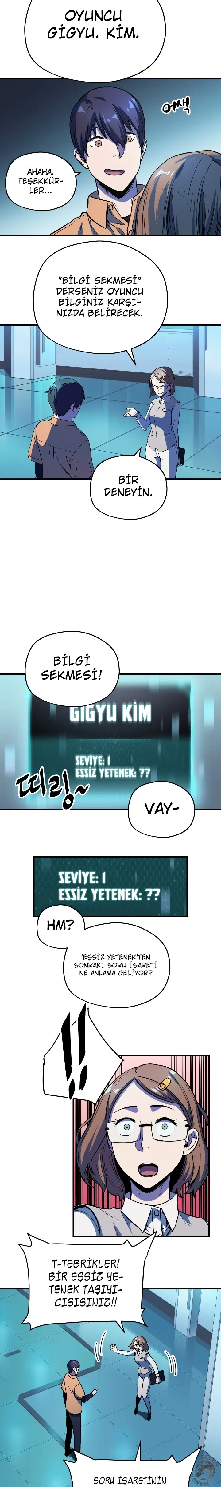 Seviye Atlayamayan Oyuncu - Bölüm 1 Sayfa 17