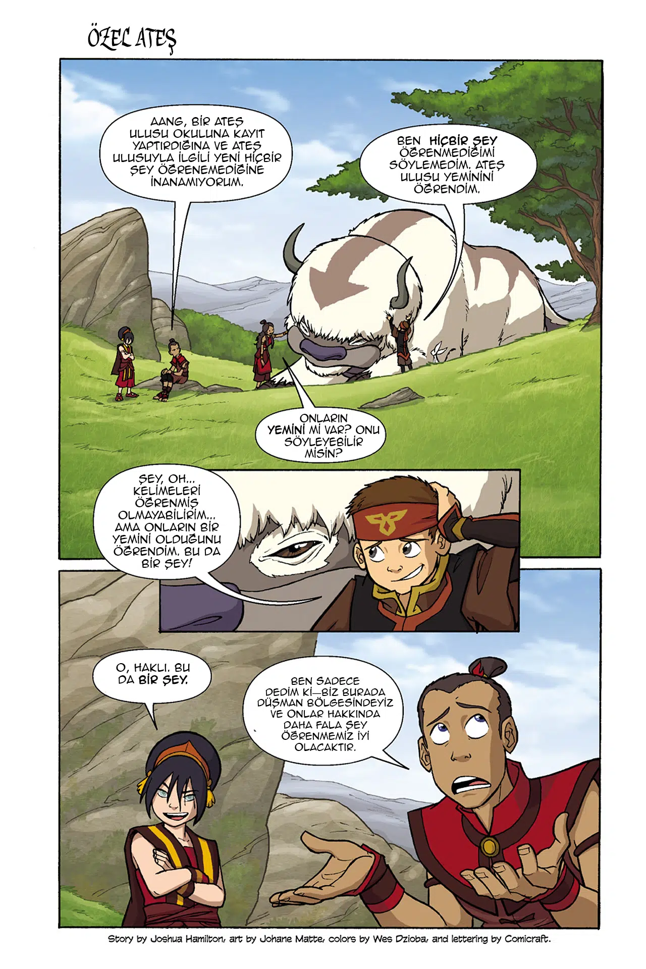Nickelodeon Avatar The Last Airbender – The Lost Adventures - Bölüm 1 Sayfa 4
