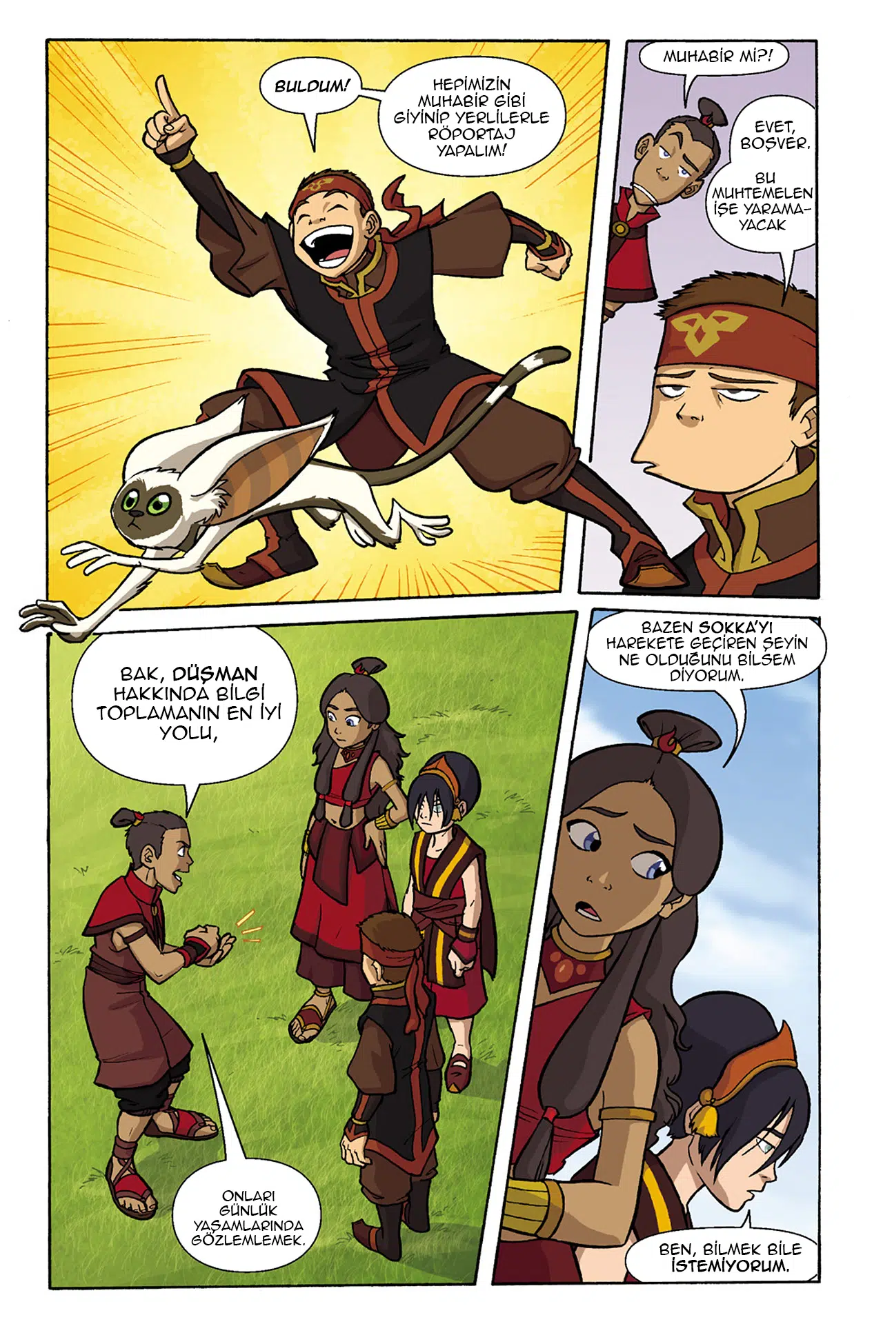 Nickelodeon Avatar The Last Airbender – The Lost Adventures - Bölüm 1 Sayfa 5