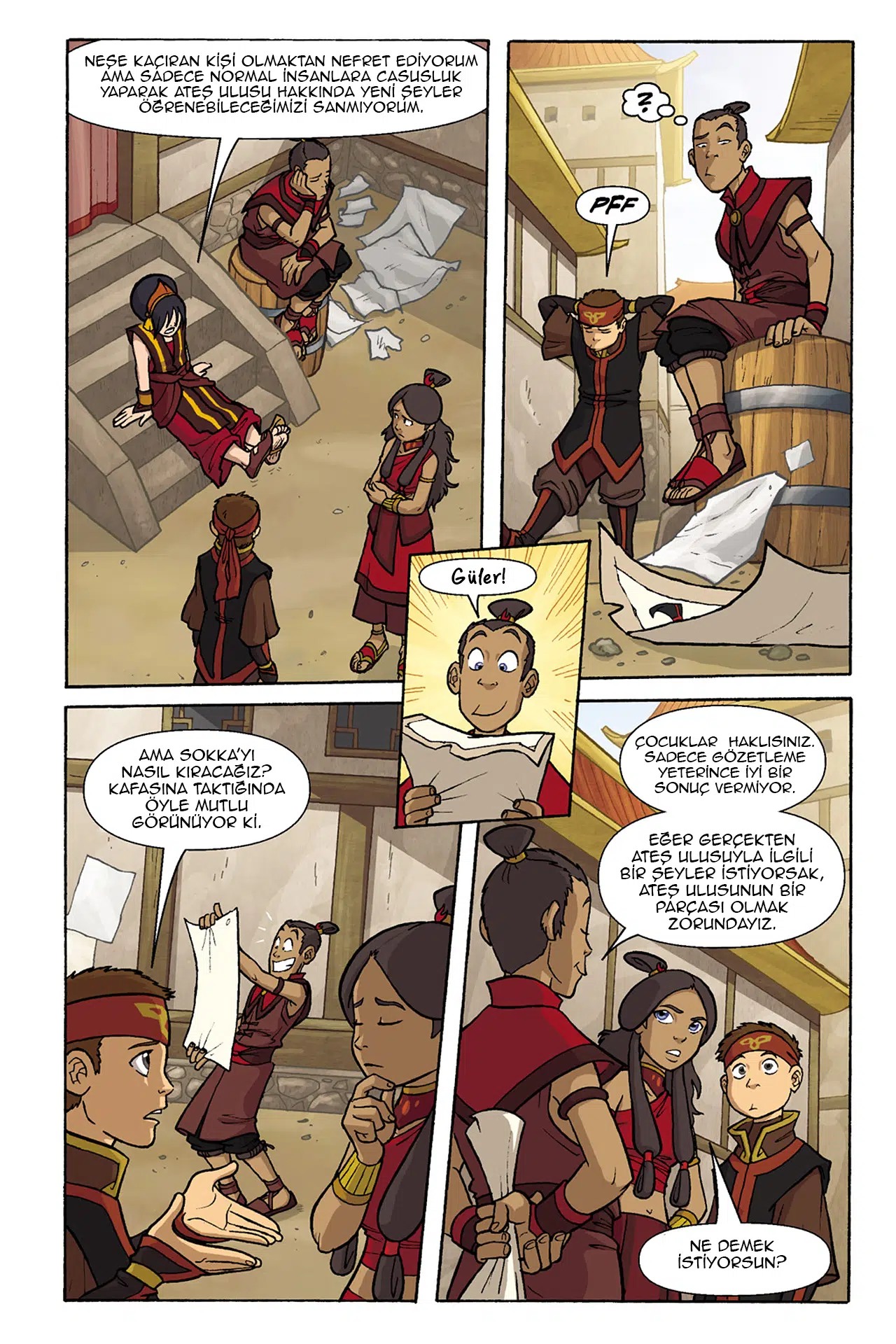 Nickelodeon Avatar The Last Airbender – The Lost Adventures - Bölüm 1 Sayfa 8