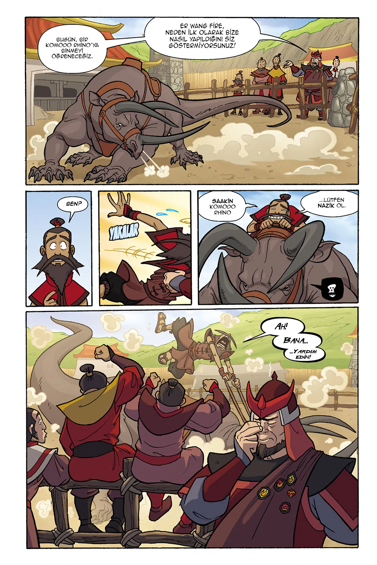 Nickelodeon Avatar The Last Airbender – The Lost Adventures - Bölüm 1 Sayfa 12